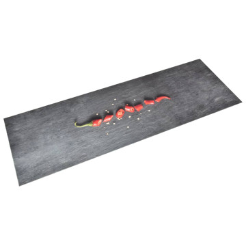 Paprikamintás mosható konyhaszőnyeg 60 x 180 cm - utánvéttel vagy ingyenes szállítással