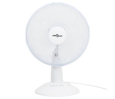 3 sebességes fehér asztali ventilátor 30 cm 40 W - utánvéttel vagy ingyenes szállítással