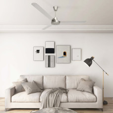 Ezüst mennyezeti ventilátor 142 cm - utánvéttel vagy ingyenes szállítással