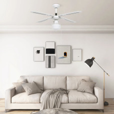 Fehér mennyezeti ventilátor lámpával 106 cm - utánvéttel vagy ingyenes szállítással