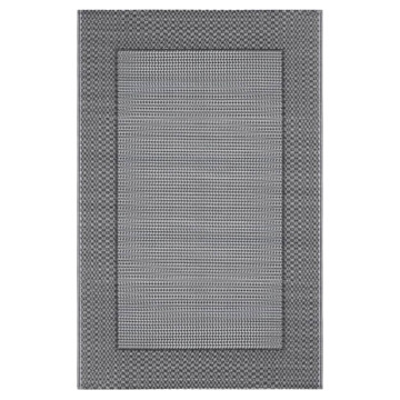 Kültéri szőnyeg ARAKIL szürke 190x290 cm PP - utánvéttel vagy ingyenes szállítással
