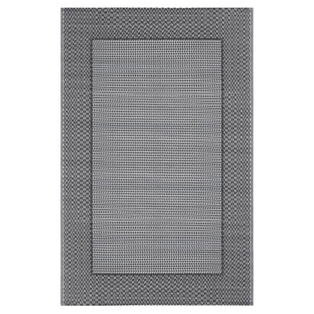 Kültéri szőnyeg ARAKIL szürke 190x290 cm PP - utánvéttel vagy ingyenes szállítással