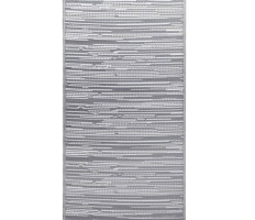Szürke PP kültéri szőnyeg 160 x 230 cm - utánvéttel vagy ingyenes szállítással