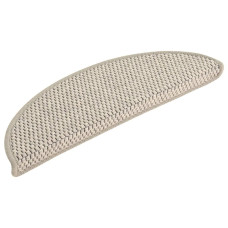 15db szizál hatású ezüst színű öntapadó lépcsőszőnyeg 56x17x3cm - utánvéttel vagy ingyenes szállítással