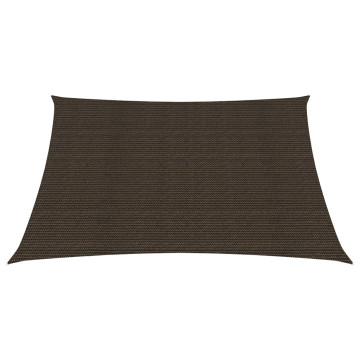 Barna HDPE napvitorla 160 g/m² 7 x 7 m - utánvéttel vagy ingyenes szállítással