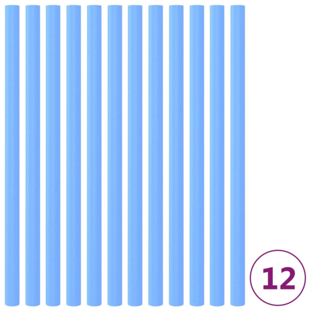 12 db kék trambulin tartóoszlop habszivacs védő 92,5 cm - utánvéttel vagy ingyenes szállítással