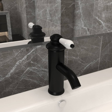 Fekete fürdőszobai mosdócsaptelep 130 x 180 mm - utánvéttel vagy ingyenes szállítással