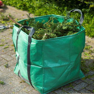 Nature négyzet alakú zöld kerti hulladékzsák 252 L - utánvéttel vagy ingyenes szállítással