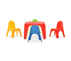 PP gyerek asztal és szék szett - utánvéttel vagy ingyenes szállítással