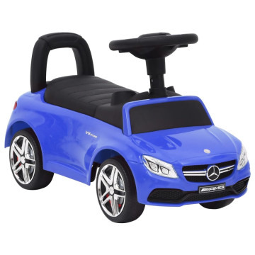 Kék Mercedes-Benz C63 pedálos autó - utánvéttel vagy ingyenes szállítással
