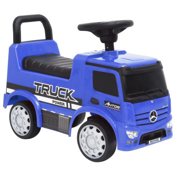 Kék Mercedes-Benz kamion pedálos autó - utánvéttel vagy ingyenes szállítással