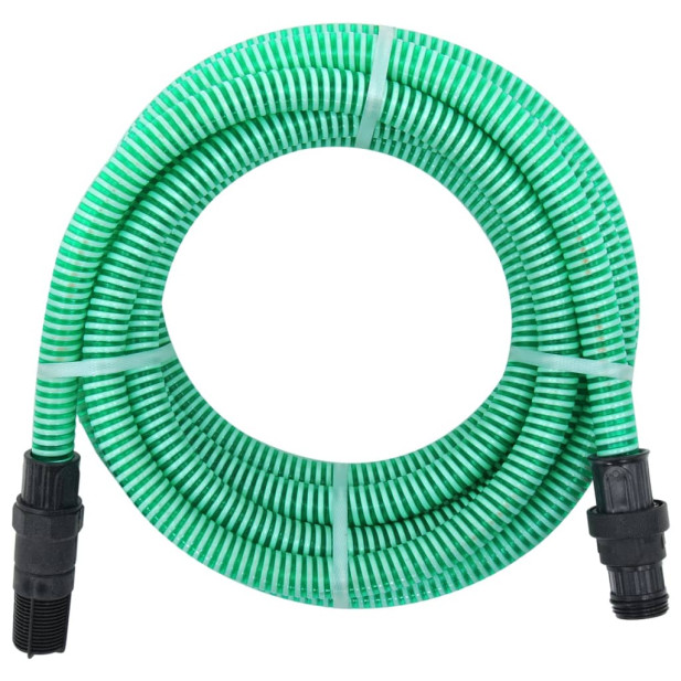 Zöld PVC szívótömlő PVC csatlakozókkal 1