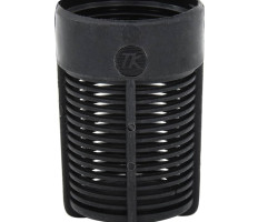 Fekete szívótömlő PVC csatlakozókkal 4 m 22 mm - utánvéttel vagy ingyenes szállítással