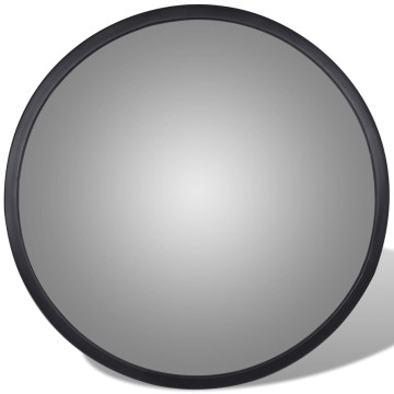 Konvex beltéri közlekedési tükör fekete akril 30 cm - utánvéttel vagy ingyenes szállítással