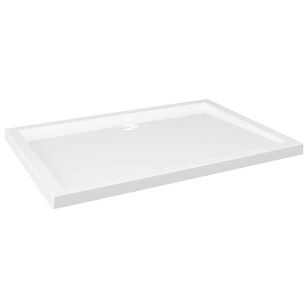 Téglalap alakú fehér ABS zuhanytálca 70 x 100 cm - utánvéttel vagy ingyenes szállítással