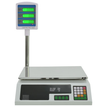 Elektronikus csomagmérleg LCD-kijelzővel, 30 kg - utánvéttel vagy ingyenes szállítással