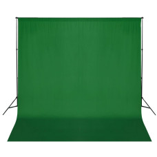 Zöld háttértartó állványrendszer 600 x 300 cm - utánvéttel vagy ingyenes szállítással
