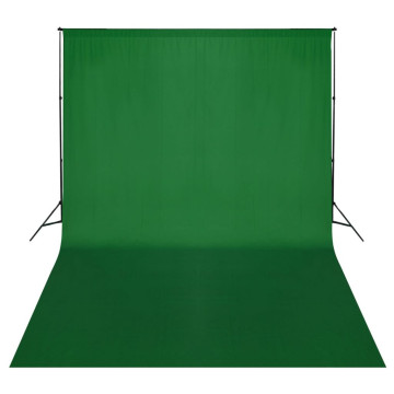Zöld háttértartó állványrendszer 500 x 300 cm - utánvéttel vagy ingyenes szállítással