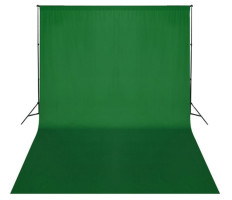 Zöld pamut háttér blueboxhoz 500 x 300 cm - utánvéttel vagy ingyenes szállítással