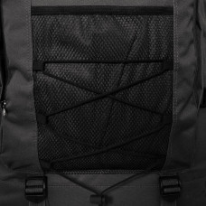 XXL 100 L fekete katona stílusú hátizsák - utánvéttel vagy ingyenes szállítással