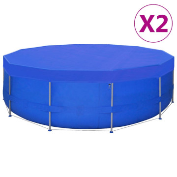 2 db kör alakú polietilén medencetakaró 540 cm 90 g/m² - utánvéttel vagy ingyenes szállítással