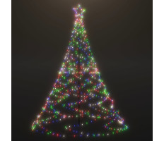 Karácsonyfa fémoszloppal és 1400 színes LED-del 5 m - utánvéttel vagy ingyenes szállítással