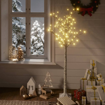 140 LED-es beltéri/kültéri meleg fehér fűz karácsonyfa 1,5 m - utánvéttel vagy ingyenes szállítással