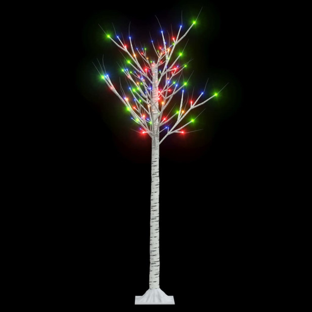 140 LED-es beltéri/kültéri színes fűz karácsonyfa 1,5 m - utánvéttel vagy ingyenes szállítással