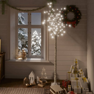 180 LED-es beltéri/kültéri hideg fehér fűz karácsonyfa 1,8 m - utánvéttel vagy ingyenes szállítással