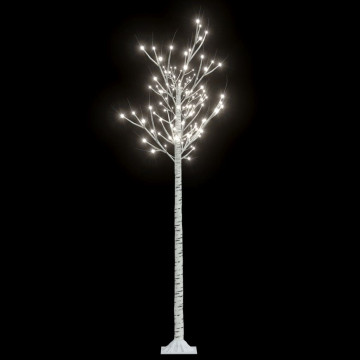 180 LED-es beltéri/kültéri hideg fehér fűz karácsonyfa 1,8 m - utánvéttel vagy ingyenes szállítással