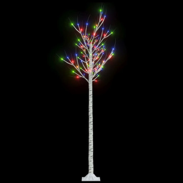180 LED-es beltéri/kültéri színes fűz karácsonyfa 1,8 m - utánvéttel vagy ingyenes szállítással