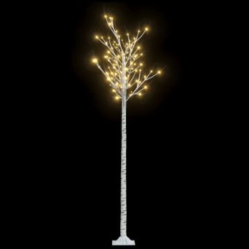 200 LED-es beltéri/kültéri meleg fehér fűz karácsonyfa 2,2 m - utánvéttel vagy ingyenes szállítással