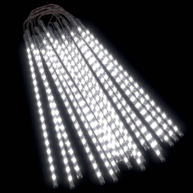 20 db 720 LED-es hideg fehér meteor fényfüzér 50 cm - utánvéttel vagy ingyenes szállítással