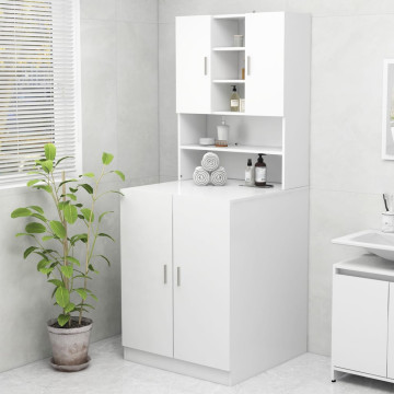 Fehér mosógépszekrény 70,5 x 25,5 x 90 cm - utánvéttel vagy ingyenes szállítással
