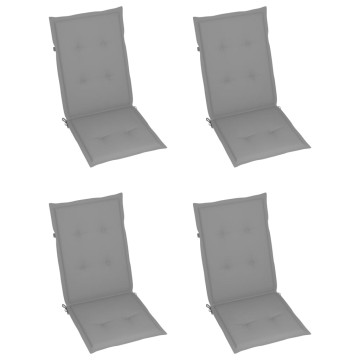 4 darabos kerti szék párna 120x50x3 cm - utánvéttel vagy ingyenes szállítással