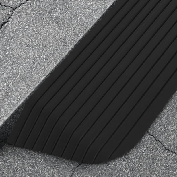 Gumi küszöbrámpa 110 x 32 x 3,8 cm - utánvéttel vagy ingyenes szállítással