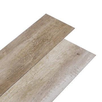 Antikolt fa 2 mm-es öntapadó PVC padlóburkoló lapok 5,21 m² - utánvéttel vagy ingyenes szállítással