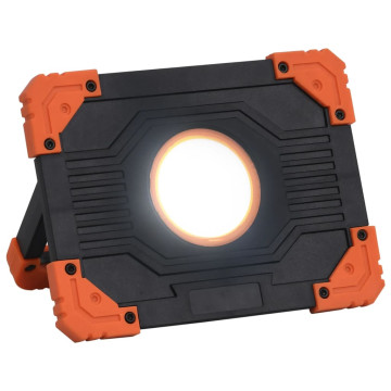 Hideg fehér fényű hordozható ABS LED-reflektor 10 W - utánvéttel vagy ingyenes szállítással