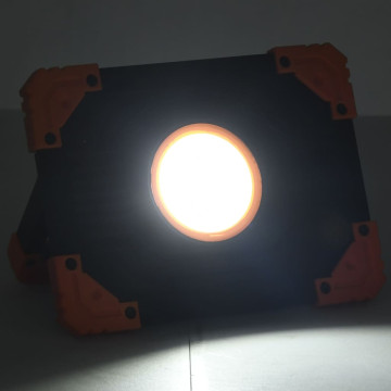 Hideg fehér fényű hordozható ABS LED-reflektor 10 W - utánvéttel vagy ingyenes szállítással
