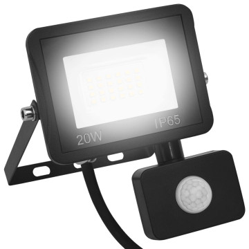 Hideg fehér fényű szenzoros LED-reflektor 20 W - utánvéttel vagy ingyenes szállítással