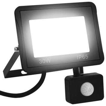 Hideg fehér fényű szenzoros LED-reflektor 30 W - utánvéttel vagy ingyenes szállítással