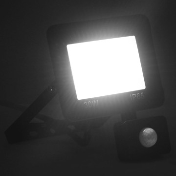 Hideg fehér fényű szenzoros LED-reflektor 30 W - utánvéttel vagy ingyenes szállítással