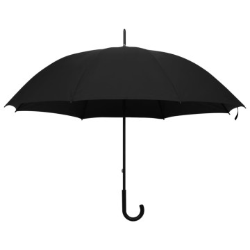 Fekete esernyő 130 cm - utánvéttel vagy ingyenes szállítással