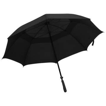 Fekete esernyő 130 cm - utánvéttel vagy ingyenes szállítással