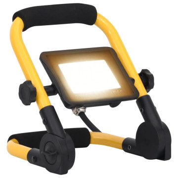Meleg fehér fényű fogantyúval ellátott LED-es reflektor 20 W - utánvéttel vagy ingyenes szállítással