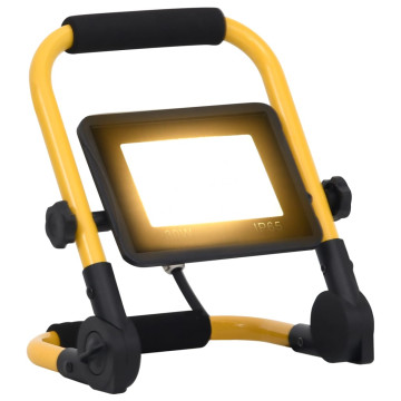 Meleg fehér fényű fogantyúval ellátott LED-es reflektor 30 W - utánvéttel vagy ingyenes szállítással