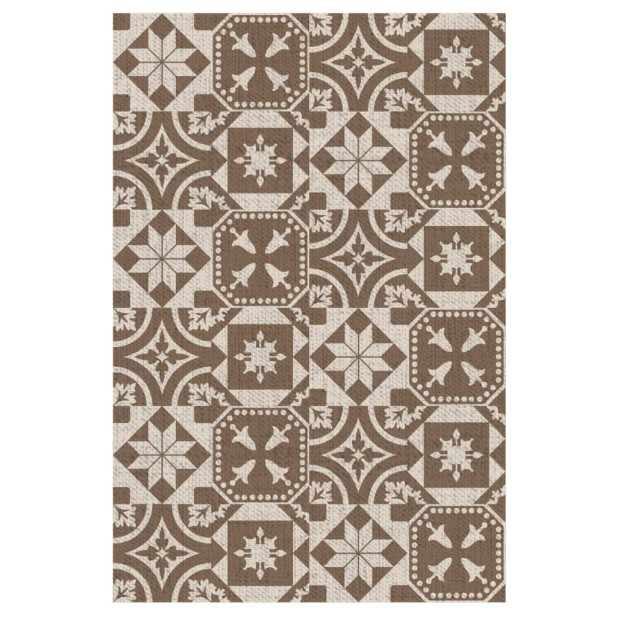 Esschert Design portugál csempe mintás kültéri szőnyeg 182 x 122 cm - utánvéttel vagy ingyenes szállítással