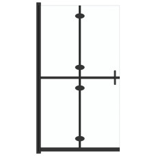 átlátszó ESG üveg összecsukható zuhanyfal 80 x 190 cm - utánvéttel vagy ingyenes szállítással