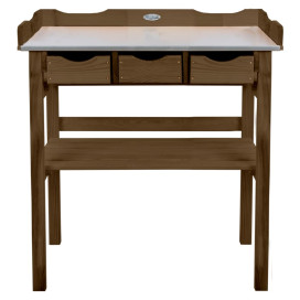 Esschert Design barna ültetőasztal fiókokkal - utánvéttel vagy ingyenes szállítással