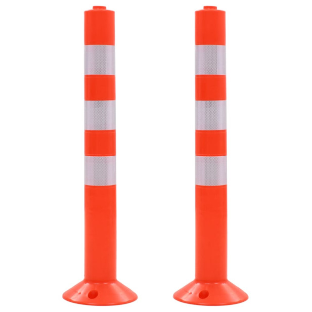 2 db műanyag terelőoszlop 75 cm - utánvéttel vagy ingyenes szállítással